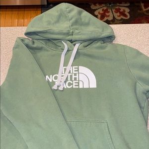 Light Green North Face Sweatshirt